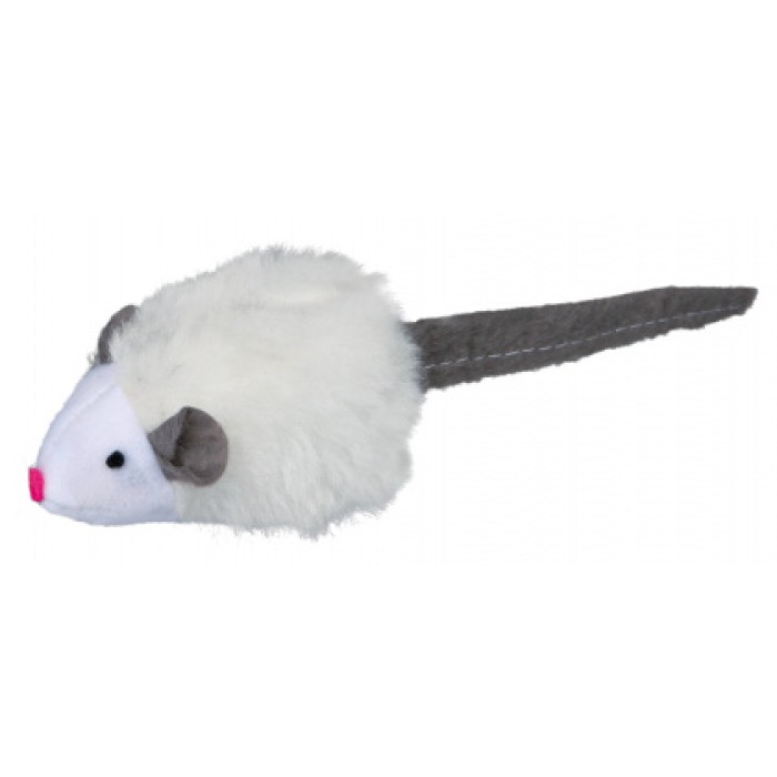 Мягкие мышки с микрочипом для кошки TRIXIE, 6 см/ 12 шт